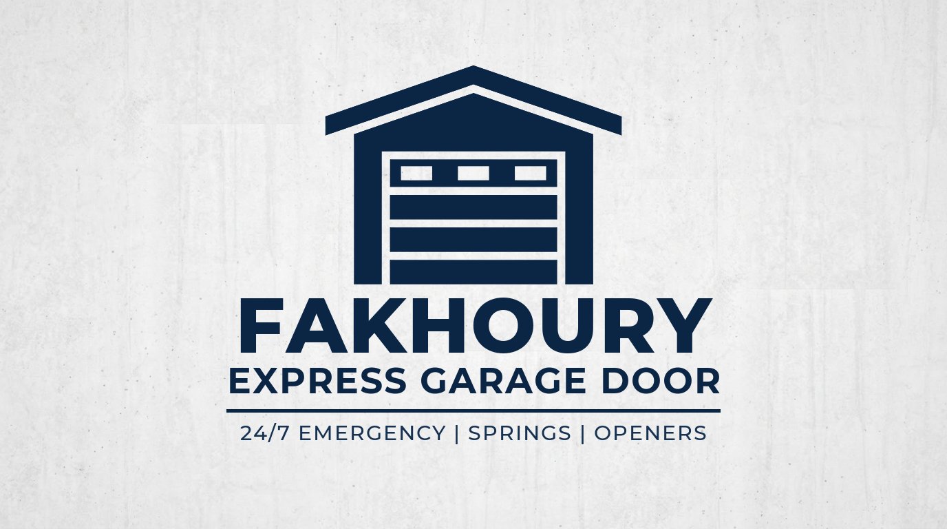 Fakhoury Express Garage Door Logo